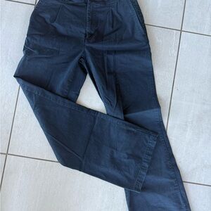Navy Blue Casual Pants brandy Melville
